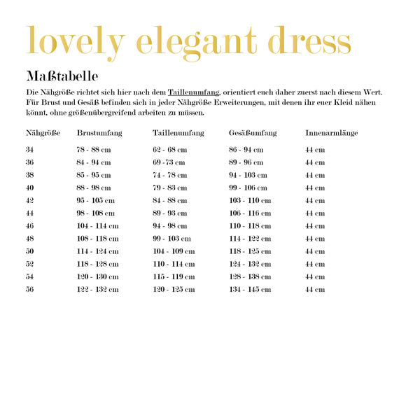 lovely elegant dress - 34-56 - BEAMER
