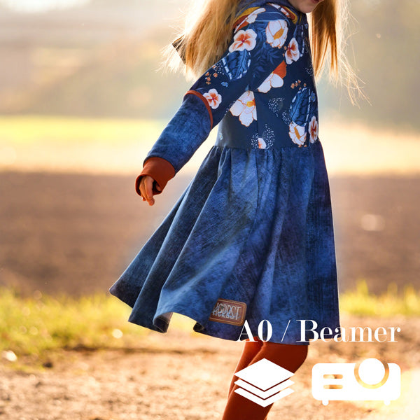 lovely hoodie dress 50-158 BEAMER