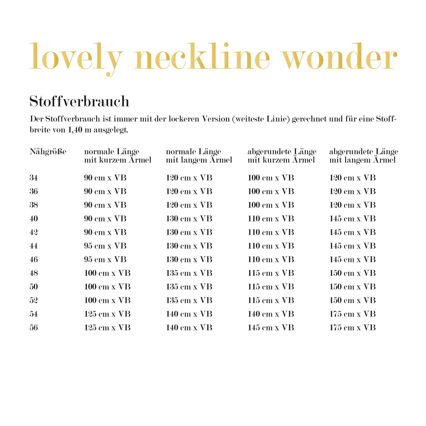 lovely neckline wonder - 34-56 BEAMER
