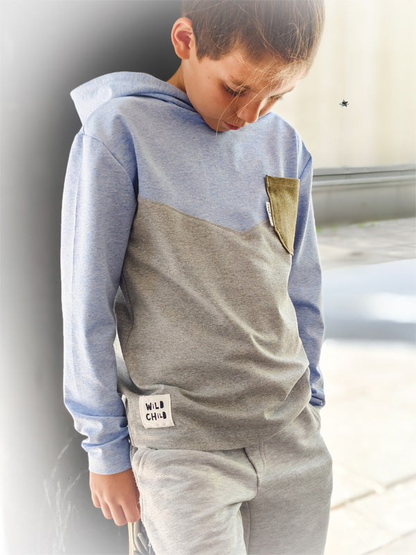 lovely split shirt 74-164 Sweatshirt Pullover Hoodie T-Shirt