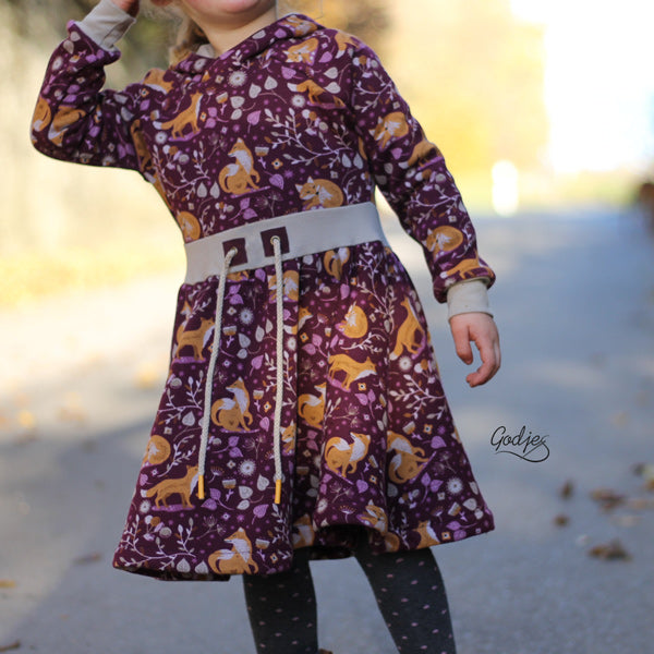 lovely hoodie dress 50-98