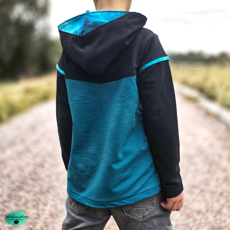 lovely split shirt 74-164 Sweatshirt Pullover Hoodie T-Shirt