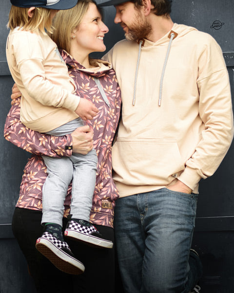 lovely family oversized hoodie - BEAMER