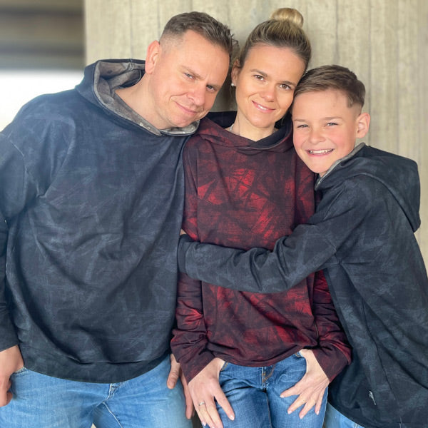 lovely family oversized hoodie - BEAMER