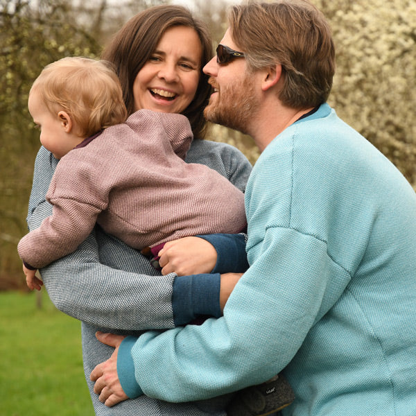 lovely family oversized hoodie - BEAMER