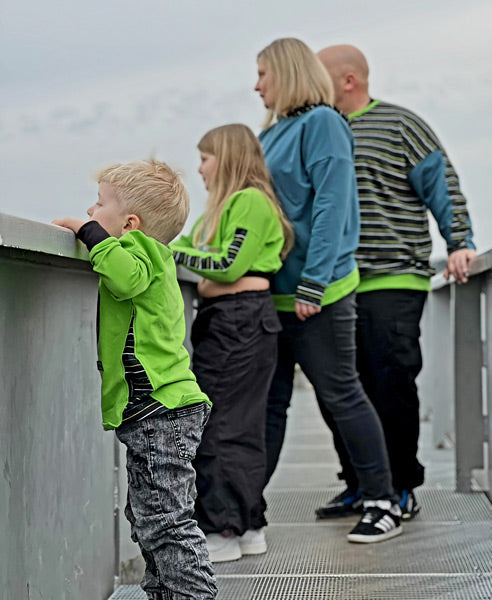 lovely family oversized hoodie - BEAMER