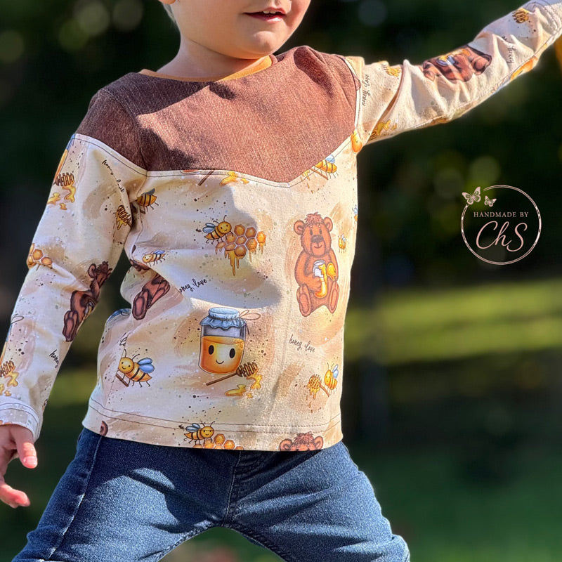 lovely split shirt 74-164 Sweatshirt Pullover Hoodie T-Shirt