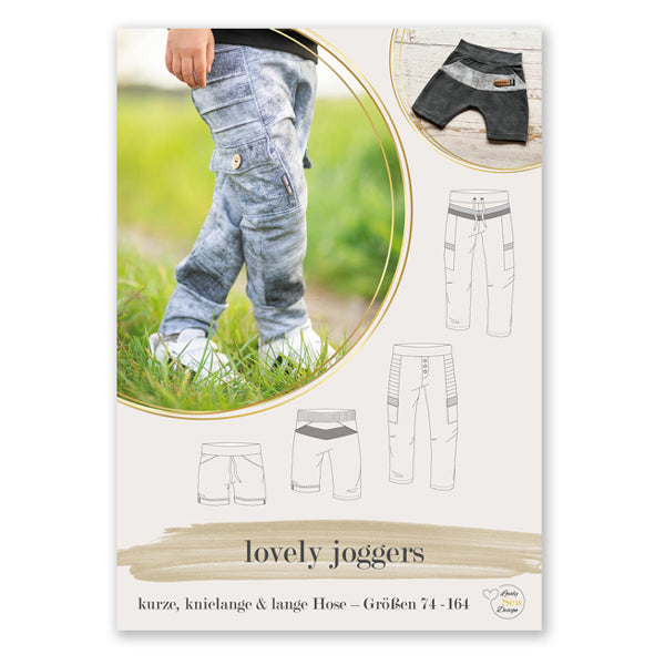 lovely joggers Papierschnittmuster 74-164