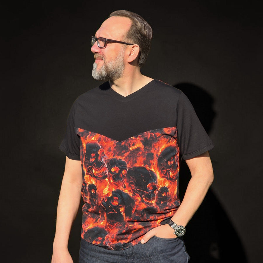 lovely men split shirt XS - 6XL BEAMER