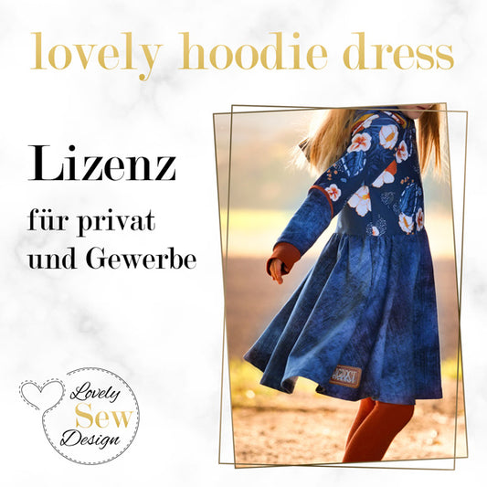 Lizenz lovely hoodie dress