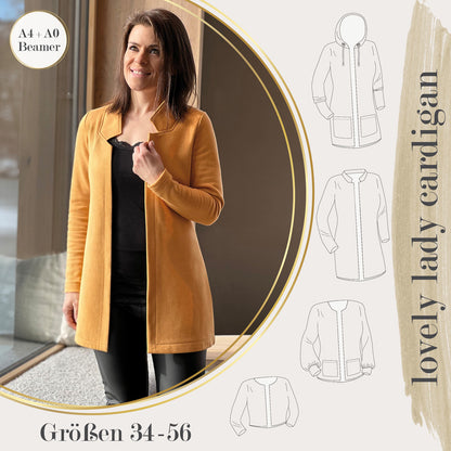 lovely lady cardigan 34-56 BEAMER