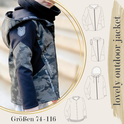 lovely outdoor jacket 74-116 Baby&Kids