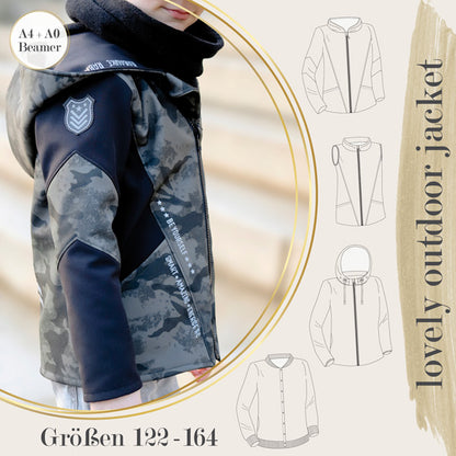lovely outdoor jacket 122-164 Kids&Teens BEAMER