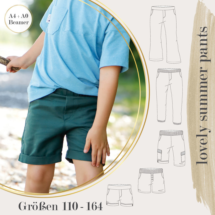 lovely summer pants 110-164 BEAMER