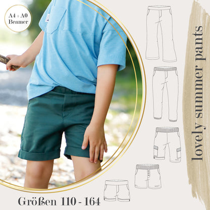 lovely summer pants 110-164 BEAMER