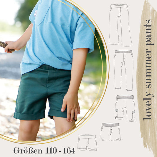 lovely summer pants 110-164