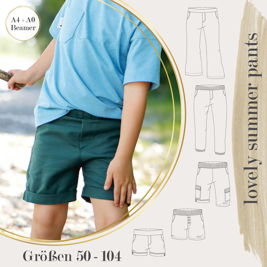 lovely summer pants 50-104 BEAMER
