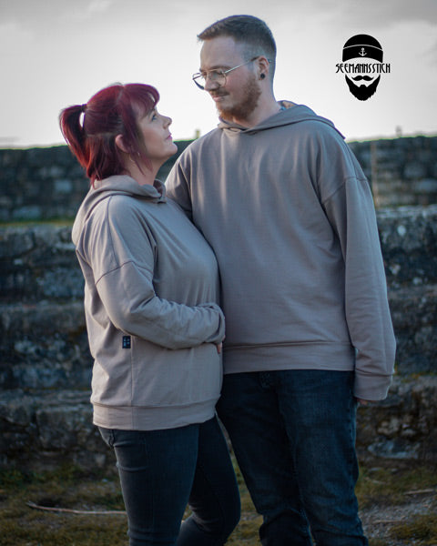 lovely lady & men oversized hoodie BEAMER