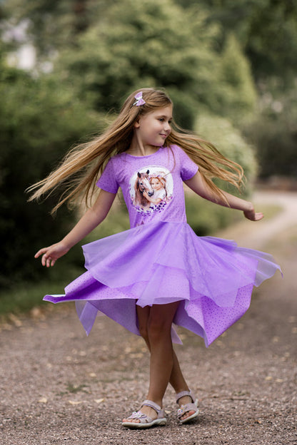 lovely fast dress 74-164 Kleid Festkleid