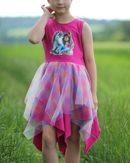 lovely fast dress 74-164 Kleid Festkleid