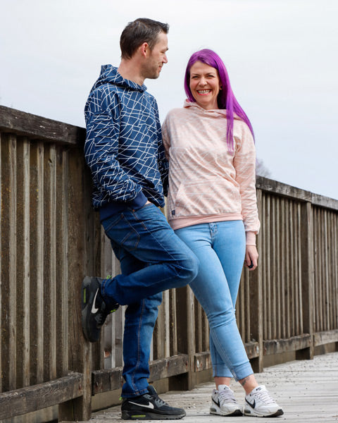 lovely lady & men oversized hoodie BEAMER