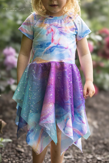 lovely fast dress 74-164 Kleid Festkleid