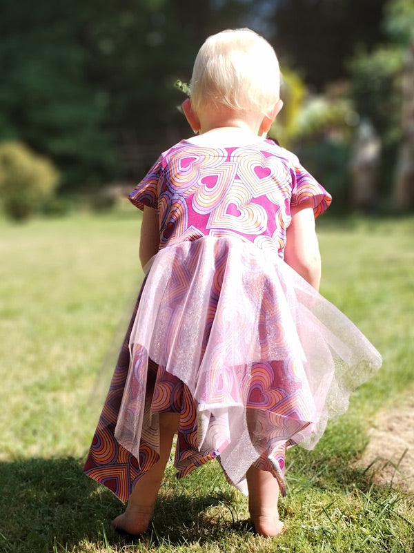 lovely fast dress 74-164 Kleid Festkleid