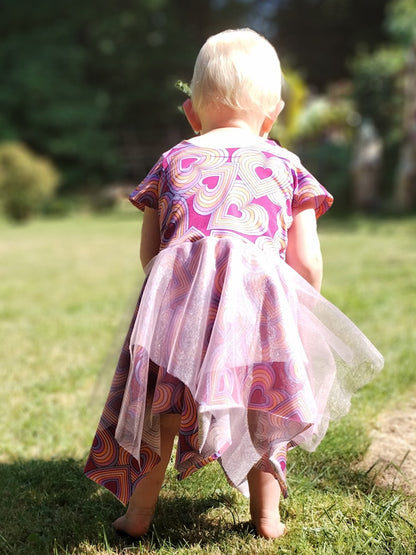 lovely fast dress 74-164 Kleid Festkleid