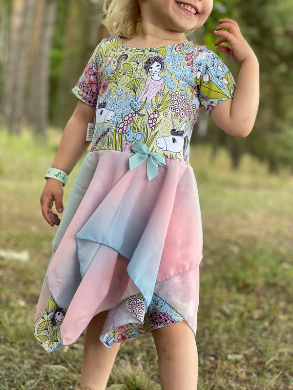 lovely fast dress 74-164 Kleid Festkleid