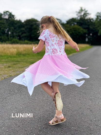 lovely fast dress 74-164 Kleid Festkleid
