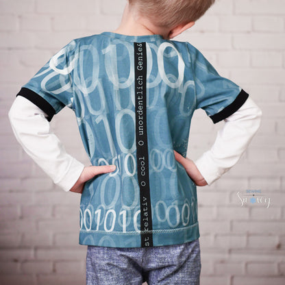lovely panel shirt BEAMER