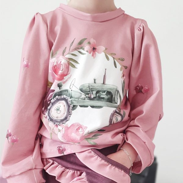 lovely panel shirt BEAMER