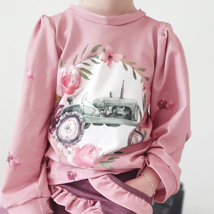 lovely panel shirt BEAMER