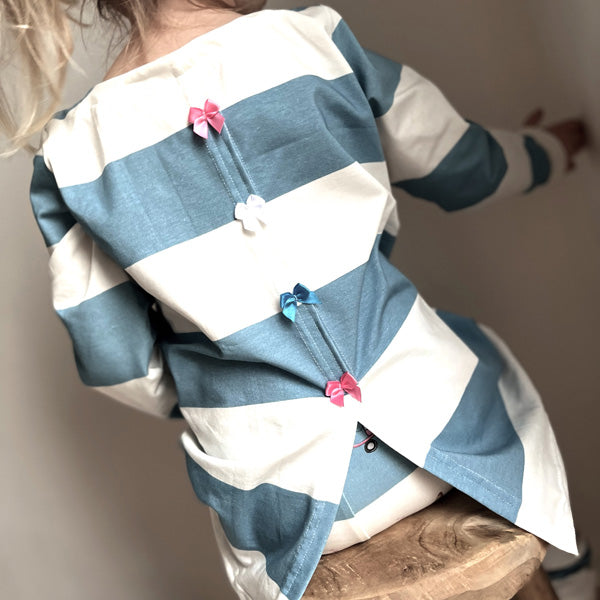lovely panel shirt BEAMER