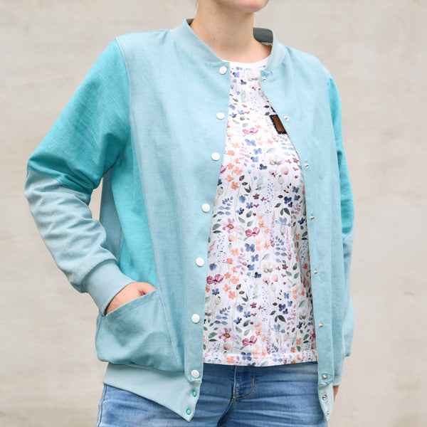 lovely lady outdoor jacket Papierschnittmuster 34-56