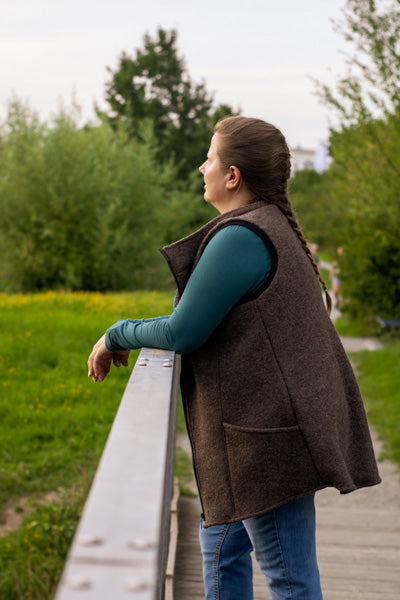 lovely lady outdoor jacket Papierschnittmuster 34-56