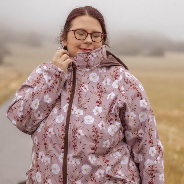 lovely lady outdoor jacket Papierschnittmuster 34-56