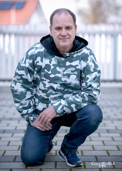 lovely men oversized hoodie - XS - 6XL BEAMER