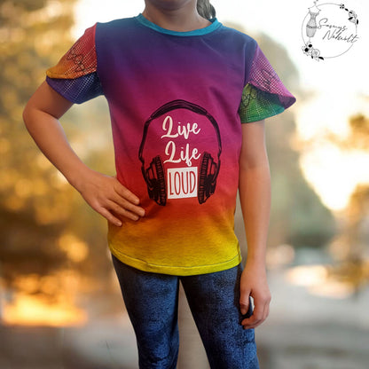 lovely split shirt 74-164 Sweatshirt Pullover Hoodie T-Shirt