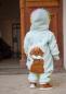 Preview: Baby Fleeceanzug naehen lovely outdoor overall Matschanzug Nähanleitung Anzug Softshell Walkanzug Kinder