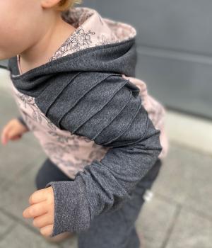 schnittmuster lovley hoodie pullover pulli partnerlook
