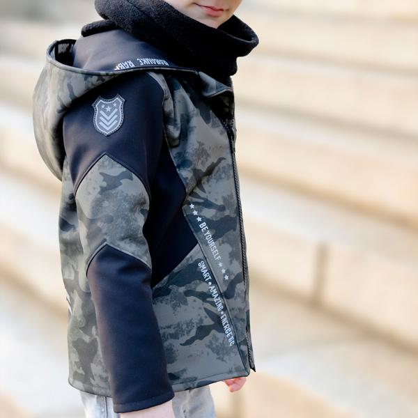 Schnittmuster lovely outdoor jacket Jacke Nähanleitung Softshell Walk Kinder