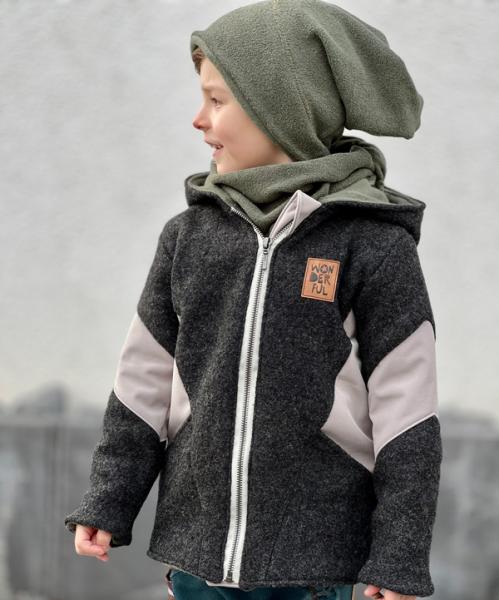 Kinder Schnittmuster lovely outdoor jacket Softshelljacke nähen Nähanleitung