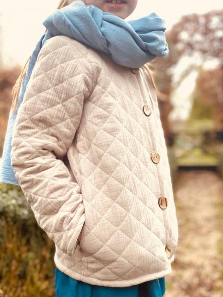 Schnittmuster abnehmbare kapuze lovely outdoor jacket Jacke nähen Nähanleitung Stepper Knopfleiste Teenies